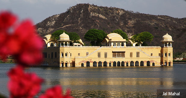 ジャイプール　Water Palace (Jal Mahal)